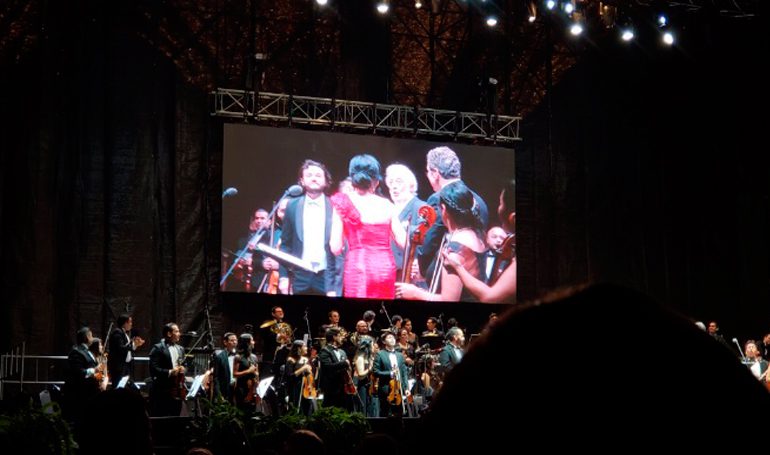 Plácido Domingo enamora a los hondureños Plácido Domingo enamora a los hondureños